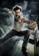 Wolverine from X-Men showcases his iconic claws in an action pose, embodying the fierce spirit of the Hyperscan series.