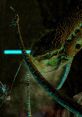 Gravemind from Halo 3, showcasing its ominous tentacles and eerie glow in a dark, atmospheric environment.