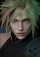 Cloud Strife from Final Fantasy VII Remake, showcasing intense expression and iconic spiky blond hair on PlayStation 4.