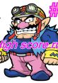 9-Volt from WarioWare: Smooth Moves poses playfully, showcasing his unique style and competitive spirit in a high score run.