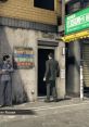 Kazuma Kiryu entering a massage parlor in Yakuza 0, highlighting a key location in Ryu Ga Gotoku.