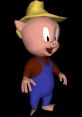 Porky Pig - Looney Tunes Racing - Characters (English) (PlayStation) Characters (English) from the PlayStation game Looney