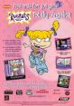 Rugrats: Totally Angelica game ad featuring Angelica Pickles, showcasing fashion and mini-games for PlayStation fans.