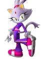 Blaze the Cat - Mario & Sonic at the London 2012 Olympic Games - Playable Characters (Team Sonic) (Wii) Playable Characters