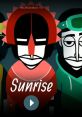 Incredibox V3 features vibrant characters with "Sunrise" theme, perfect for mobile music creation and interactive fun.