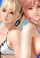 Nyotengu and Marie Rose from Dead or Alive Xtreme 3: Scarlet showcase vibrant beachwear in a tropical setting.