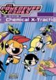 Powerpuff Girls in action against Mojo Jojo in Chemical X-Traction for PlayStation, showcasing vibrant character designs.