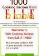 1000 Cooking Recipes from Elle a Table - Video Game Video game from 1000 Cooking Recipes from Elle a Table for DS.