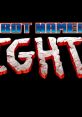 Title logo for "A Robot Named Fight," featuring bold, colorful typography on a black background.