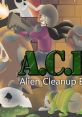 A.C.E.: Alien Cleanup Elite game cover featuring quirky aliens and a hero with a blaster, showcasing vibrant action and adventure.