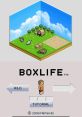 Colorful pixel art scene from BOXLIFE game featuring a character, sheep, and farming elements. Perfect for gamers.