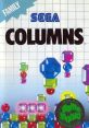 Columns Shapes and Columns コラムス - Video Game Video game from Columns Shapes and Columns コラムス for Master System.