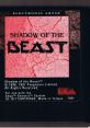 Shadow of the Beast (US-NTSC) - Video Game Video game from Shadow of the Beast (US-NTSC) for Genesis / Mega Drive.