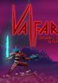 Valfaris Original Soundtrack cover art featuring a fierce warrior with dual weapons against a dark, mystical backdrop.