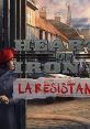 Logo of Hearts of Iron IV: La Résistance with a resistance fighter in Paris, reflecting the game's themes of strategy and warfare.