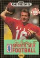 Joe Montana II: Sports Talk Football - Video Game Video game from Joe Montana II: Sports Talk Football for Genesis / Mega