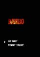 Rambo ランボー - Video Game Video game from Rambo ランボー for Family Computer, NES. Published by Acclaim, Pack-In-Video