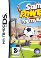 Sam Power Football video game cover featuring a goalkeeper saving a shot, ideal for sports gaming fans.