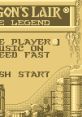 Dragon's Lair: The Legend ドラゴンズレア - Video Game Music