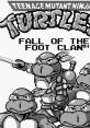 Teenage Mutant Ninja Turtles - Fall of the Foot Clan Teenage Mutant Hero Turtles: Fall of the Foot Clan