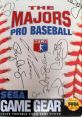 The Majors: Pro Baseball - Video Game Video game from The Majors: Pro Baseball for Game Gear. Published by Sega (1992). 