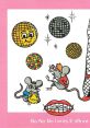 Playful mice dancing under disco balls in "No No No limits 2 dAnce" artwork by Y&Co, vibrant and fun illustration.