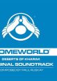 Homeworld: Deserts of Kharak original soundtrack cover by Paul Ruskay featuring iconic logo on blue background.