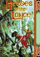 Heroes of The Lance Advanced Dungeons & Dragons: Heroes of the Lance AD&D ヒーロー・オブ・ランス - Video Game Video game 