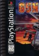 Cover art for Gunship on PlayStation, featuring helicopter graphics and dramatic sunset backdrop. Rated K-A for kids and adults.