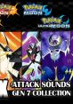 Pokemon Gen 7 - Attack Moves - SUMO, USUM - Video Game Video game from Pokemon Gen 7 - Attack Moves - SUMO, USUM for