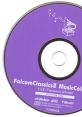 Falcom Classics II Music Collection disc featuring Y's II, vibrant purple design, and gramophone imagery.