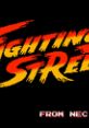 Fighting Street logo from NEC, showcasing classic arcade game design and retro gaming aesthetics.