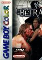 WWE Betrayal game cover for Game Boy Color featuring intense wrestling action and iconic characters in dramatic poses.