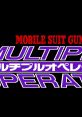 Mobile Suit Gundam: Multiple Operation 機動戦士ガンダム マルチプルオペレーション - Video Game Video game from Mobile Suit