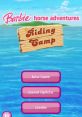 Barbie Horse Adventures - Riding Camp - Video Game Video game from Barbie Horse Adventures - Riding Camp for DS.