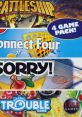 Battleship, Connect Four, Sorry!, Trouble Game - Video Game Video game from Battleship, Connect Four, Sorry!, Trouble