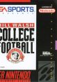 Bill Walsh College Football - Video Game Video game from Bill Walsh College Football for SNES. Published by Electronic Arts