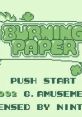 Burning Paper バーニング・ペーパー - Video Game Music
