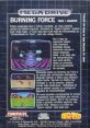 Burning Force バーニングフォース - Video Game Video game from Burning Force バーニングフォース for Genesis / Mega Drive.