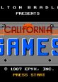 California Games - Video Game Video game from California Games for NES. Published by Milton Bradley (1989). 