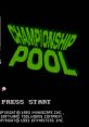 Championship Pool Super Billiard: Championship Pool スーパービリヤード - Video Game Video game from Championship Pool