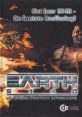 Cover art for Earth 2140, a strategic action game set in a dystopian future featuring robots and fiery graphics.