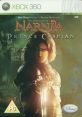 Cover art for "Chronicles of Narnia: Prince Caspian" video game on Xbox 360, featuring the heroic Prince Caspian.