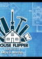 House Flipper logo with tools on blueprint background; soundtrack by Draco Nared for the popular house renovation game.