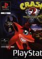 Crash Bandicoot 2: Cortex Strikes Back cover art featuring iconic character Crash on PlayStation, showcasing vibrant graphics.