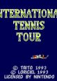 International Tennis Tour Tennis Cup Davis Cup Tennis Davis Cup World Tour インターナショナル・テニスツアー - Video Game 