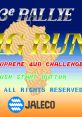 Jaleco Rally Big Run: The Supreme 4WD Challenge ビッグラン - Video Game Video game from Jaleco Rally Big Run: The Supreme