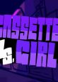 Colorful design featuring 'Cassette vs. Girl' text, inspired by Friday Night Funkin' - Vs. Cassette Girl OST.