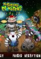 Colorful characters from My Singing Monsters celebrate Frigid Reception (Days of Yay Cold Island Remix) in a festive winter setting.