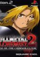 Cover art for Fullmetal Alchemist 2: Curse of the Crimson Elixir featuring Edward Elric, a popular action role-playing game.